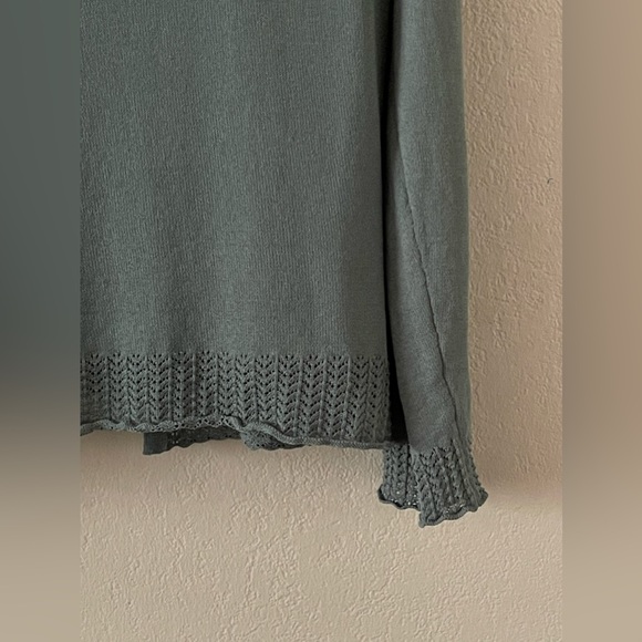 Eileen Fisher Top w/ Cardigan - Picture 5 of 11